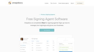 Snapdocs for Notaries, Signing Agents - Snapdocs