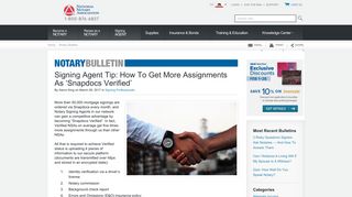 Signing Agent Tip: How To Get More Assignments As 'Snapdocs ...