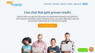 SnapEngage: Enterprise Chat Software for Sales and Support