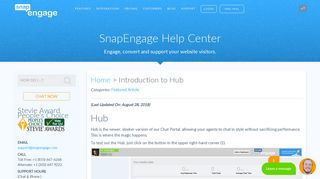 live chat agent portal | SnapEngage Live Chat - SnapEngage Support ...