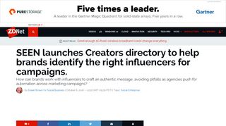 SEEN launches Creators directory to help brands identify the right ...