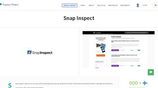 SnapInspect - Express Writers