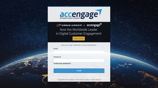 Accengage - Login