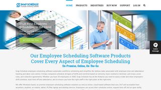 Snap Schedule: Employee Scheduling Software | Online, Cloud ...