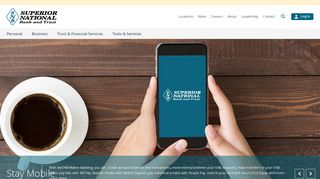 Superior National Bank & Trust: Homepage