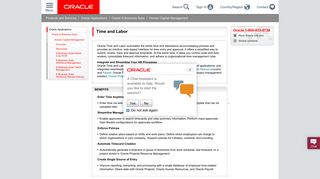 Oracle Time and Labor for Human Resources | Oracle Products
