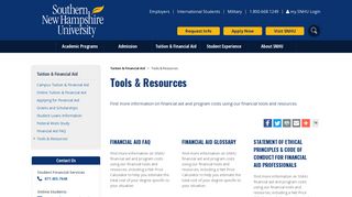 Tools and Resources | SNHU