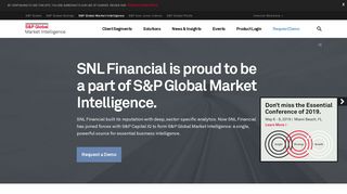SNL Financial | S&P Global Market Intelligence