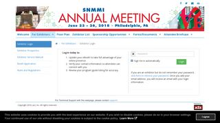 SNMMI 2018 Annual Meeting: Exhibitor Login - a2z, Inc.