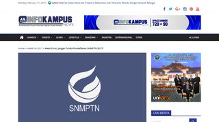 Awas Error, Jangan Tunda Pendaftaran SNMPTN 2017 ...