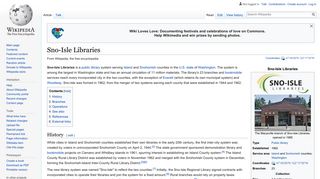 Sno-Isle Libraries - Wikipedia