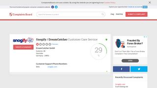 Snogify / DreamCatcher Customer Service, Complaints and Reviews