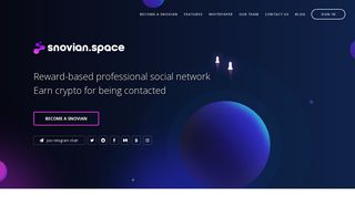 Snovian.space - Earn crypto with your expertise
