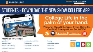 Snow College | Home of the Badgers
