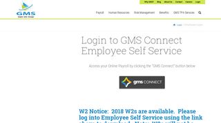 Employee Login - Group Management Services