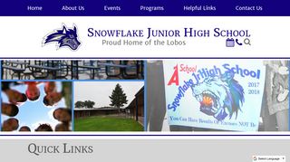 Snowflake Junior High: Home