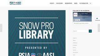 Snow Pro Library Puts PSIA-AASI Resources at Your Fingertips ...