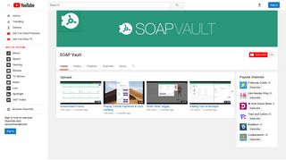 SOAP Vault - YouTube