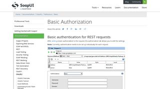 Basic Authorization | OAuth2 - SoapUI