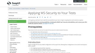WS-Security (WSS) for API Testing | SoapUI