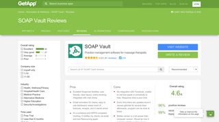 SOAP Vault Reviews - Ratings, Pros & Cons, Analysis and more ...