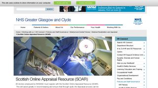 NHSGGC : Scottish Online Appraisal Resource (SOAR)