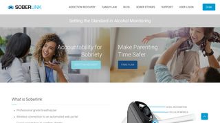 Soberlink: Alcohol Monitoring Breathalyzer with Recovery Software