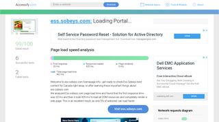 Access ess.sobeys.com. Loading Portal...