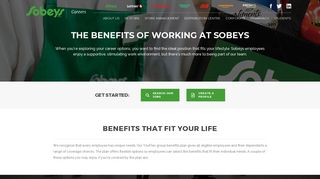 Sobeys Careers | Benefits |