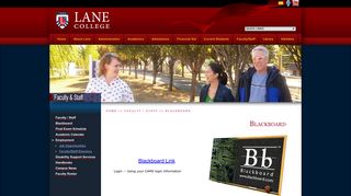 Blackboard - Lane College