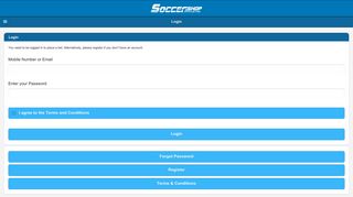 Login - Soccer Shop