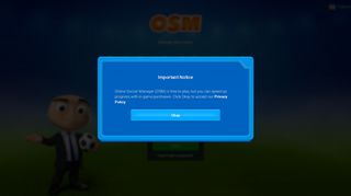 Online Soccer Manager (OSM) - Manage Like a Boss - Join for free ...