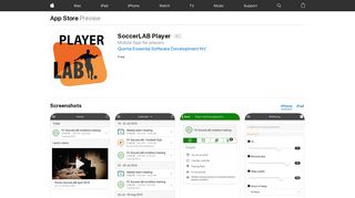 SoccerLAB Player on the App Store - iTunes - Apple