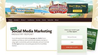 Social Media Marketing | Social Media Examiner | Your Guide to the ...