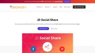 JD Social Share - Best Free Social Sharing Joomla Plugin | Joomla ...