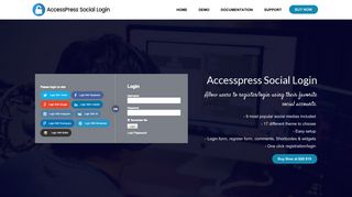 AccessPress Social Login | Demo site - AccessPress Themes