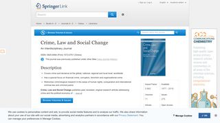Crime, Law and Social Change - Springer
