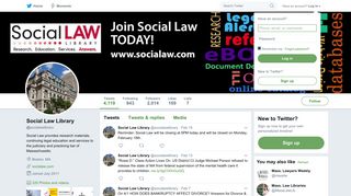 Social Law Library (@socialawlibrary) | Twitter