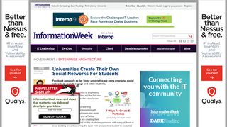 Universities Create Their Own Social Networks For Students ...
