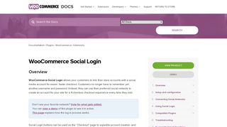 WooCommerce Social Login - WooCommerce Docs