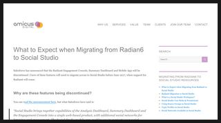What to Expect when Migrating from Radian6 to Social Studio ...