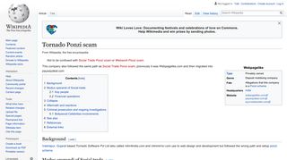 Tornado Ponzi scam - Wikipedia