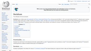 Socialcam - Wikipedia
