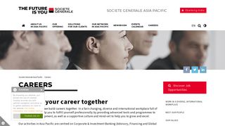 Careers at Societe Generale in Asia Pacific
