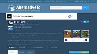 SocioTown Alternatives and Similar Games - AlternativeTo.net