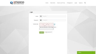 Login - BetaSocks | Best Socks5 Proxy Provider