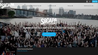 Performing Arts Summer Camps for Teens | SOCAPA.org
