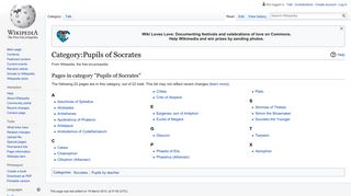Category:Pupils of Socrates - Wikipedia