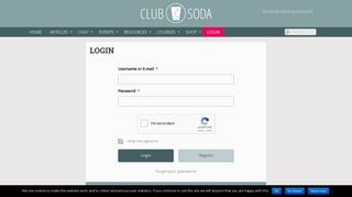 Login – Club Soda