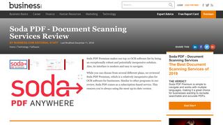 Soda PDF Review 2018 | Business.com